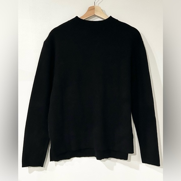 Proenza Schouler Cashmere Shoulder Zip Layered Sweater Black S - Picture 3 of 5